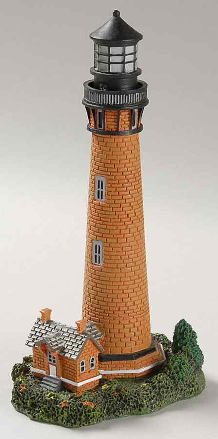 Atlantic Region Mini Lighthouses Currituck, Nc - Boxed by Lefton-1