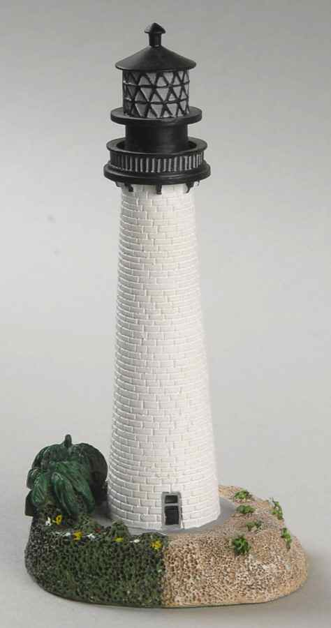 Southern Region Miniature Lighthouses Cape Florida, Fl - Boxed by Lefton-1