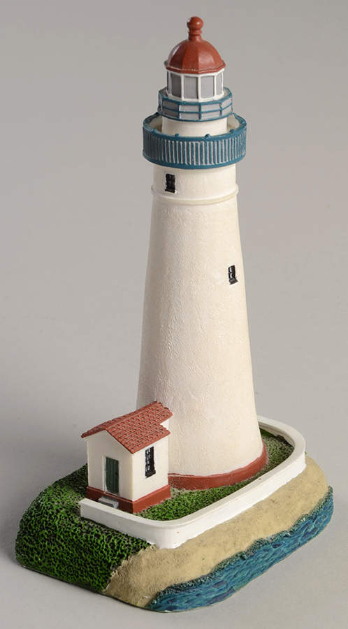 Great Lakes Miniature Lighthouses Fort Gratiot, Ft Gratiot, Mi - Boxed by Lefton-1