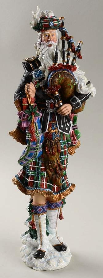 Pencil Santa Collection Scottish Piper - No Box by Lenox-1