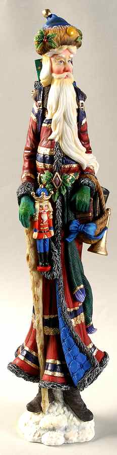 Pencil Santa Collection Nutcracker Santa - Boxed by Lenox-1