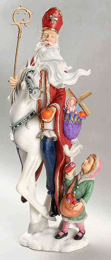 Pencil Santa Collection Sinterklaas Comes Riding - No Box by Lenox-1