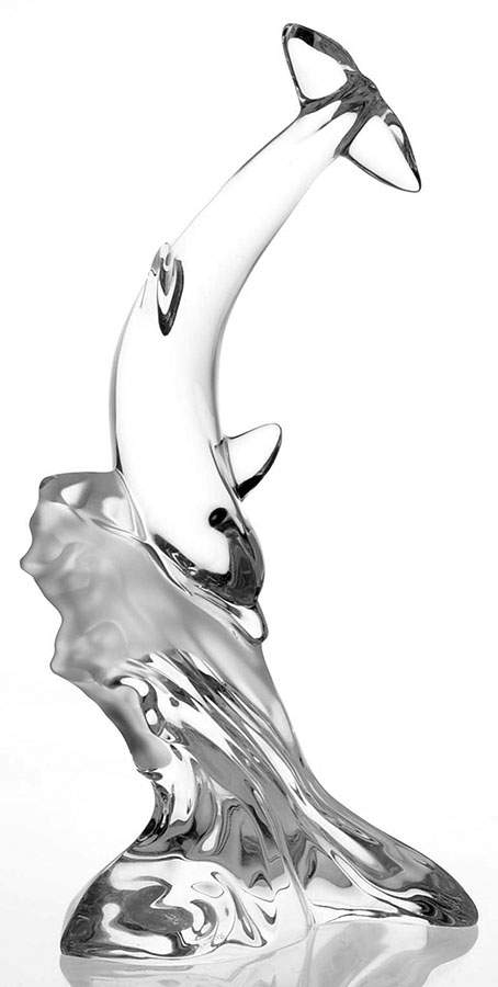 Crystal Animals Sea Surrender-Dolphin - No Box by Lenox-1