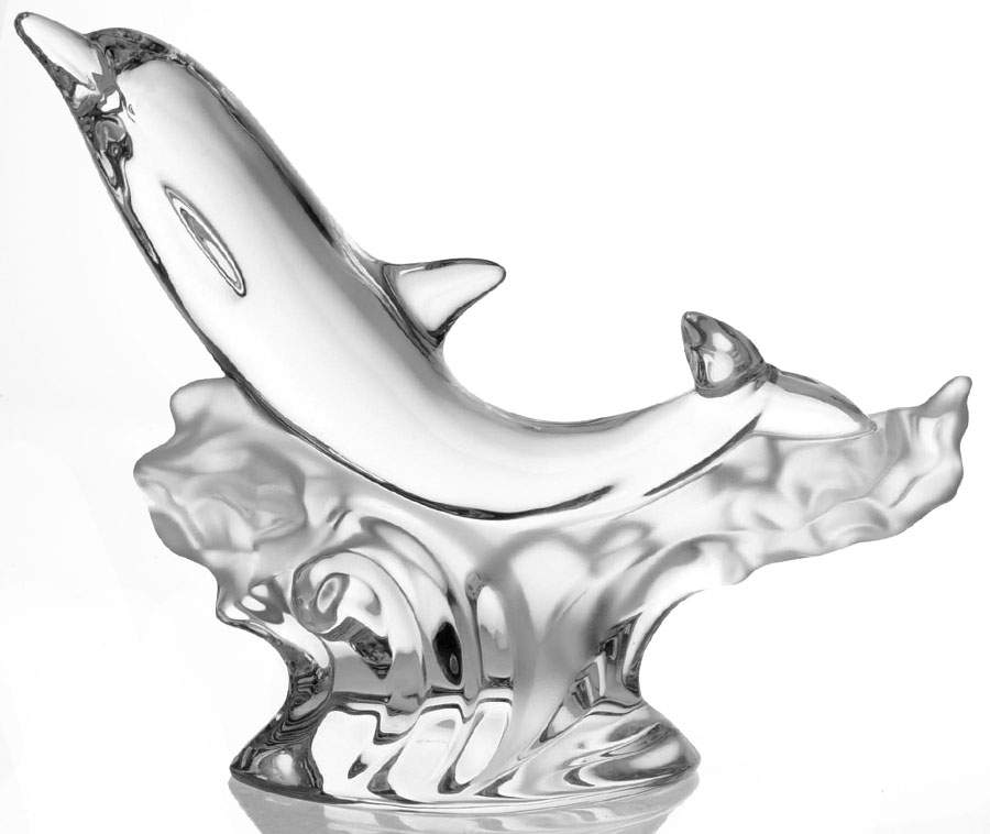 Crystal Animals Glorious Dolphin - Boxed by Lenox-1