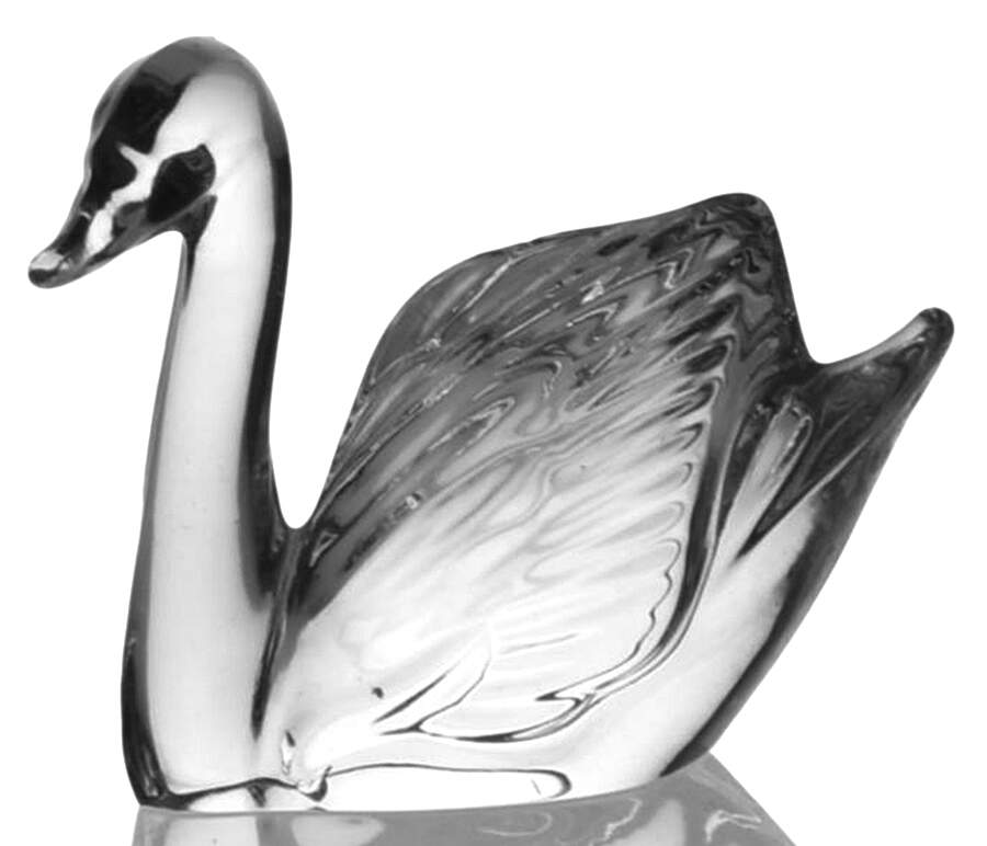 Crystal Animals Enchanted Swan Only - No Box-43a by Lenox-1