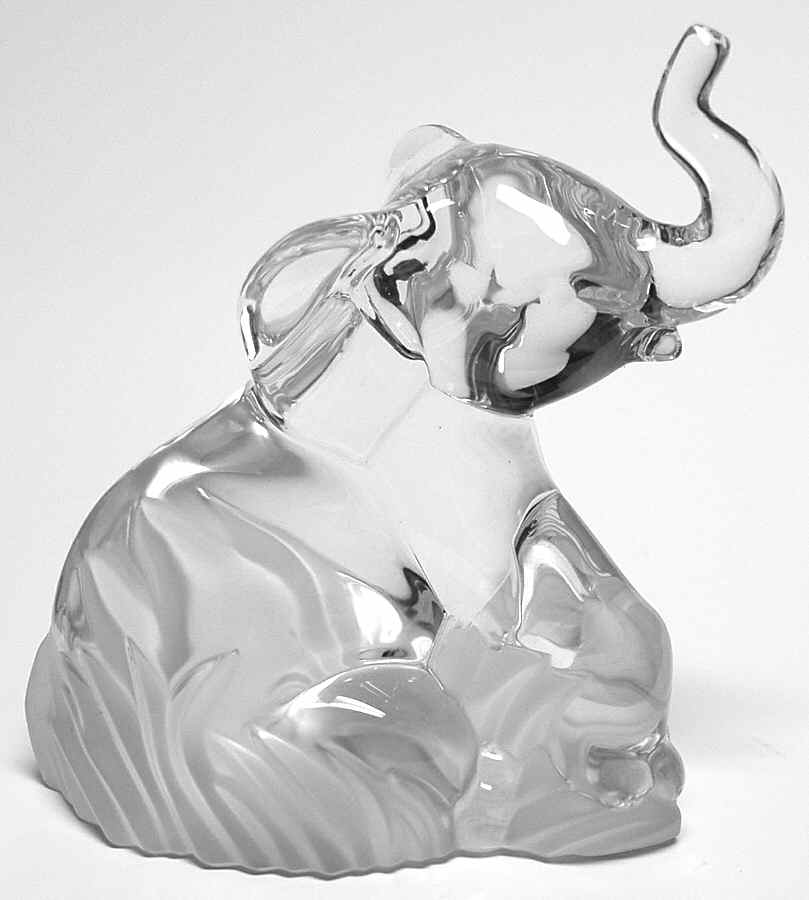 Crystal Animals Crystal Repose-Elephant - Boxed by Lenox-1
