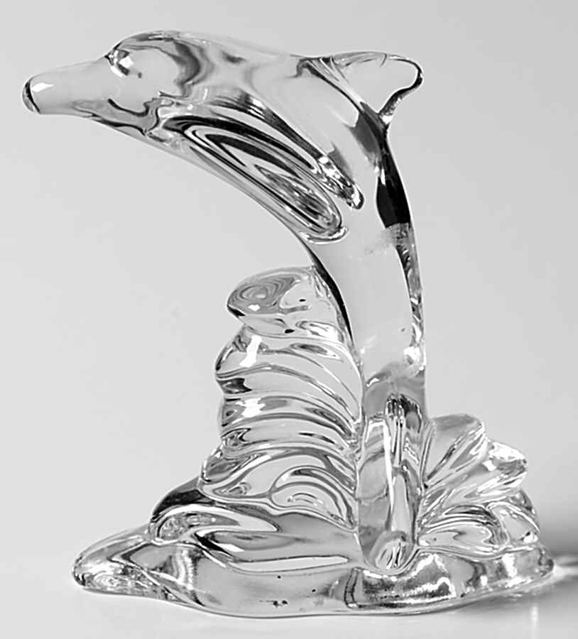 Crystal Animals Mini Dolphin - No Box by Lenox-1