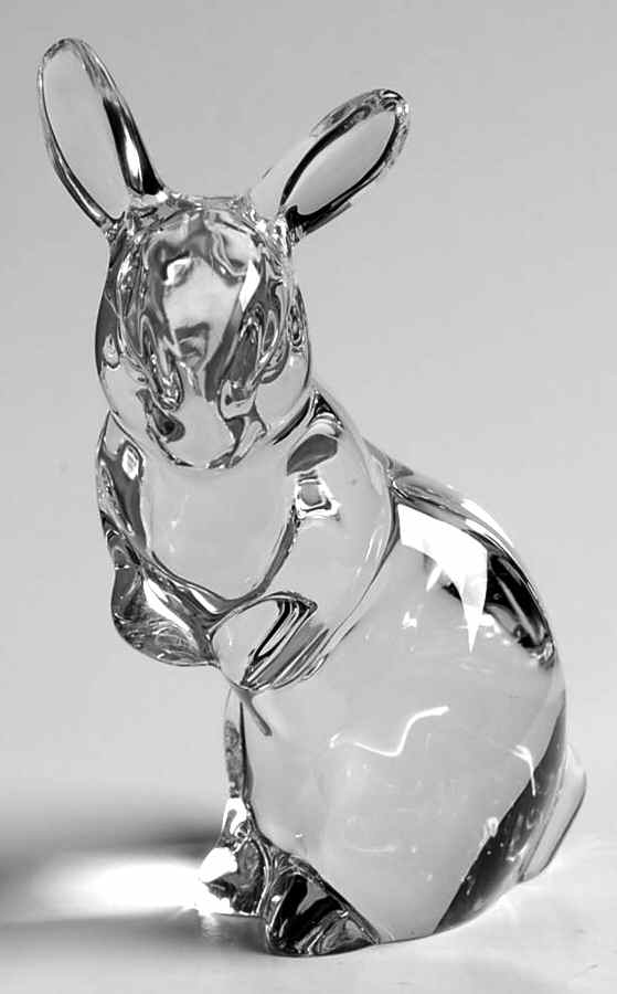 Crystal Animals Silk Rabbit - Only - No Box by Lenox-1