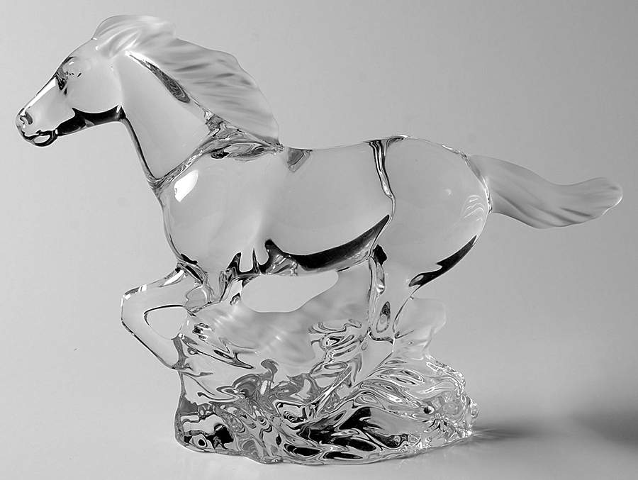 Crystal Animals Racing With The Wind-Horse - Boxed by Lenox-1