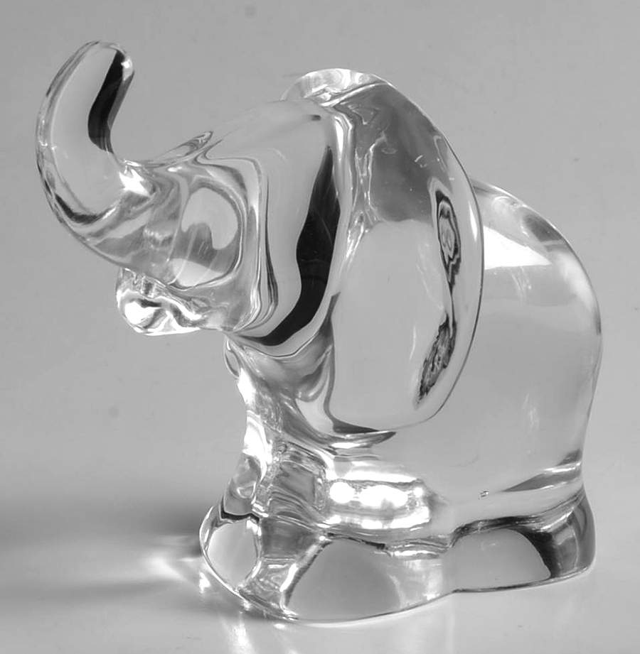 Crystal Animals Mini Elephant - No Box by Lenox-1