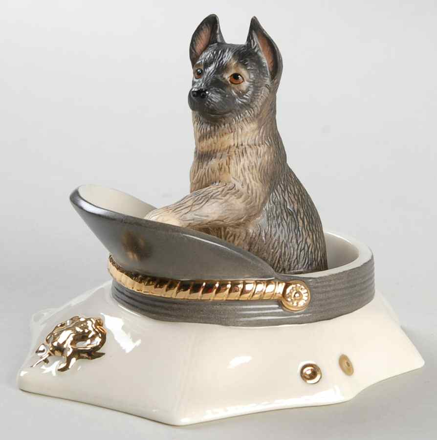 Playful Pups Puppy On Patrol-2-Piece Set - No Box by Lenox-1