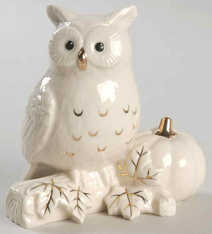 Classic Ivory Animals Autumn Owl - Boxed by Lenox-1