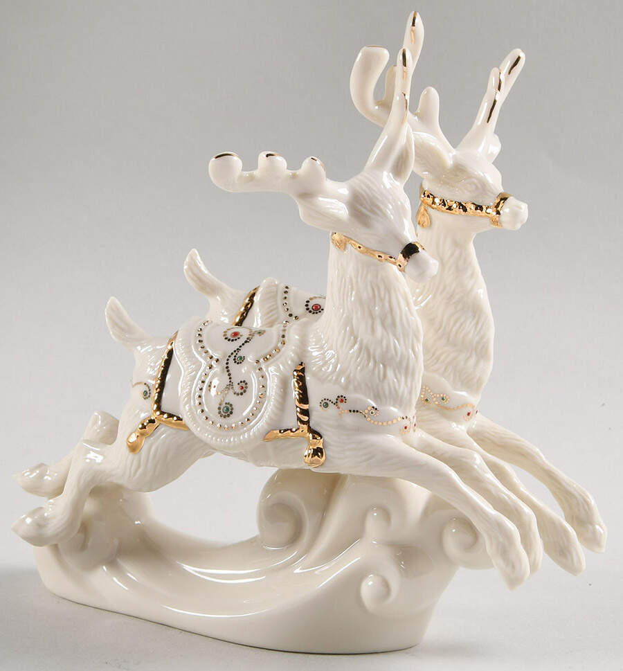 Dash Away All Figurines Comet And Cupid - Boxed by Lenox-1