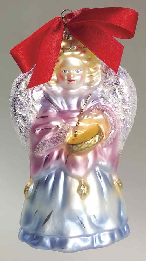 Yuletide Treasures Angel With Drum - With Box by Lenox-1