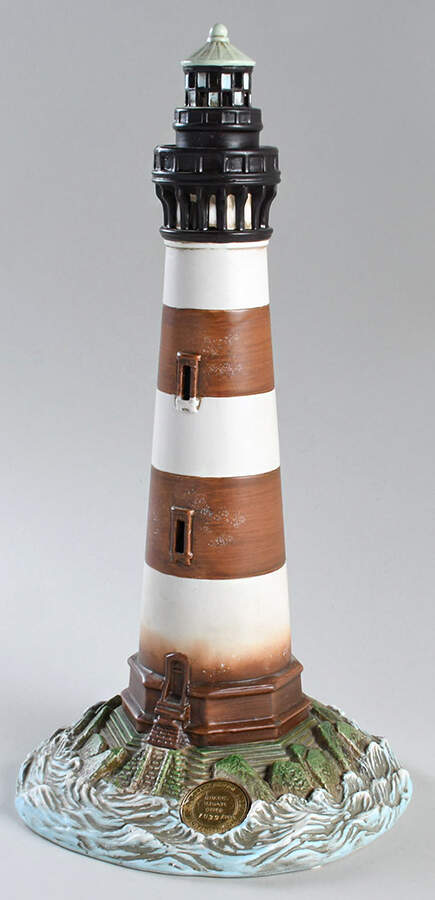 Limited Edition Lighthouses Morris Island, Sc-1876 - No Box by Lefton-1