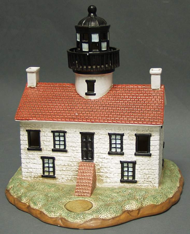 Limited Edition Lighthouses Alcatraz, Alcatraz Island, Ca-1854 - Boxed by Lefton-1