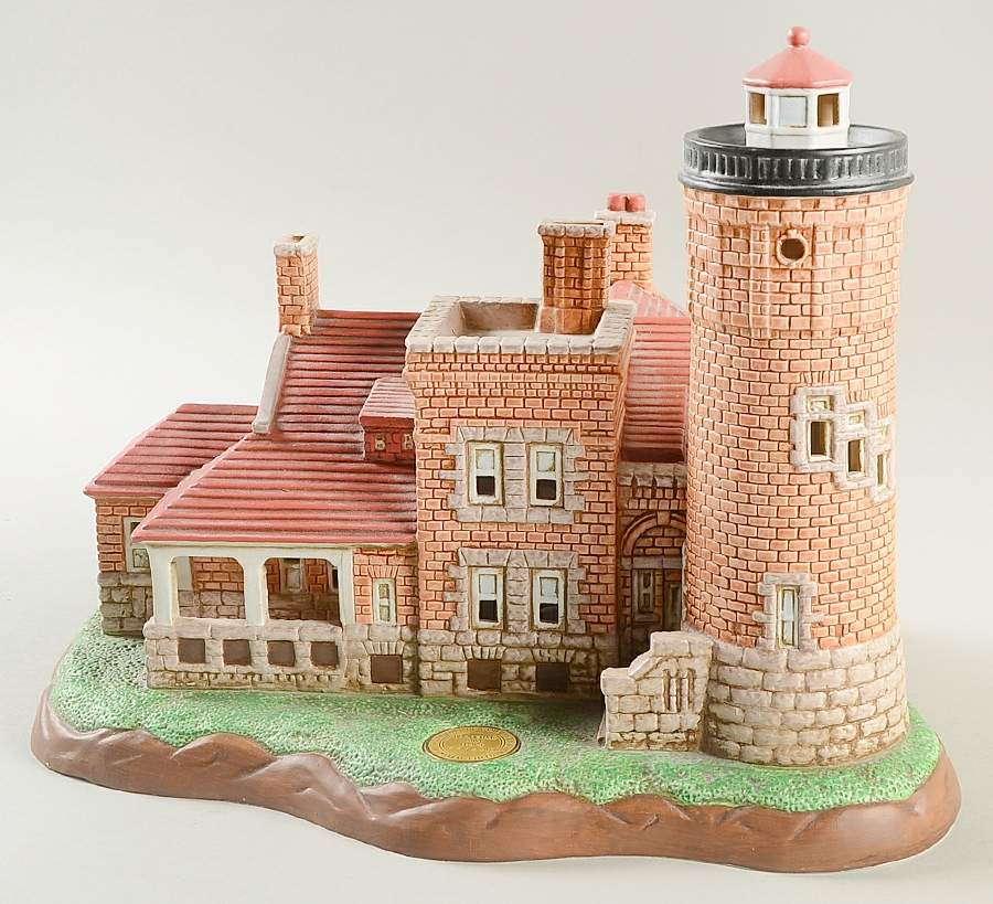 Limited Edition Lighthouses Old Mackinac Point, Mi - No Box by Lefton-1