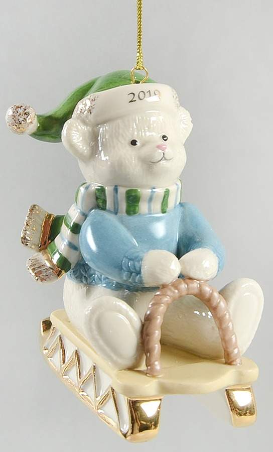 Annual Teddy Bear Teddy Bear Sledding - Boxed by Lenox-1
