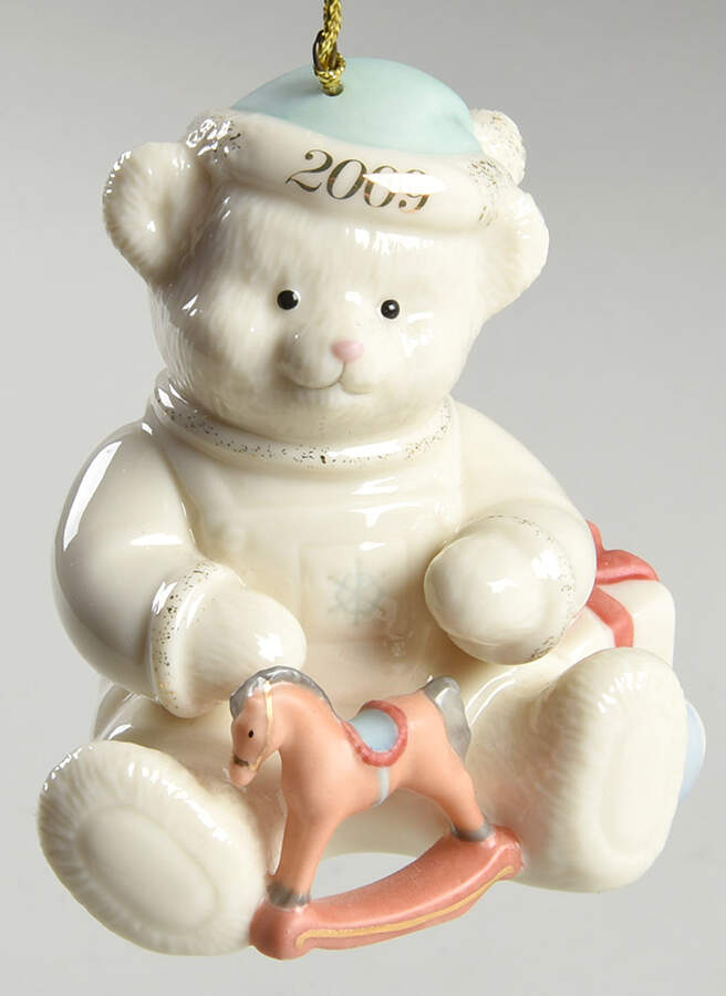 Annual Teddy Bear Teddy's Christmas Morning - Boxed by Lenox-1