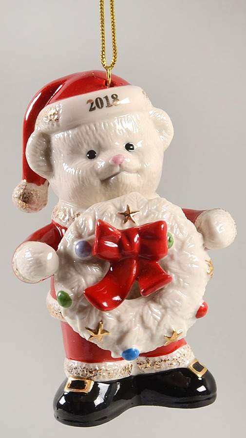 Annual Teddy Bear Teddy Bear Santa - Boxed by Lenox-1