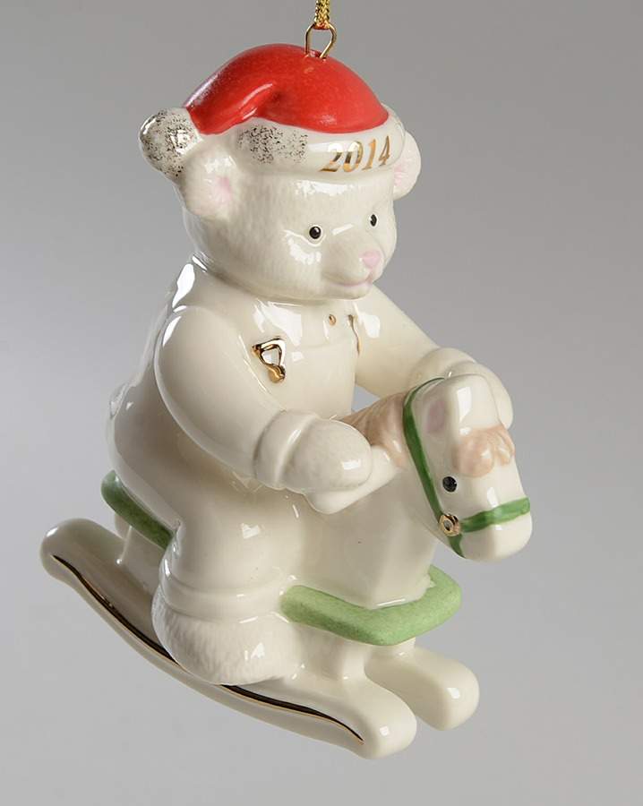Annual Teddy Bear Teddy Bear Rocking Horse - Boxed by Lenox-1