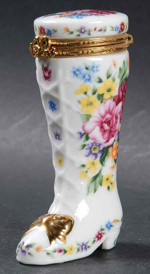Lefton Hinged Boxes Boot-Bouquet - Boxed by Lefton-1