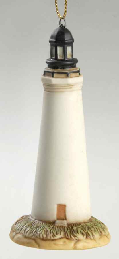 Porcelain Lighthouse Ornaments Point Isabel, Tx - No Box by Lefton-1