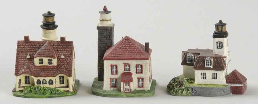 Lighthouse Thimble Collection Portland Head/Rose Island/Watch Hill - Boxed by Lenox-1