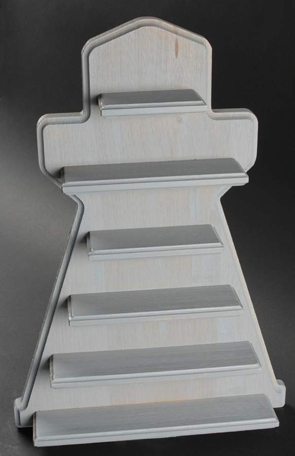 Lighthouse Thimble Collection Display Shelf - Display Rack Wood by Lenox-1