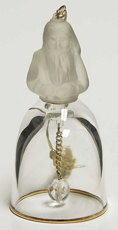 Annual Crystal Bell Ornament St Nicholas - No Box by Lenox-1