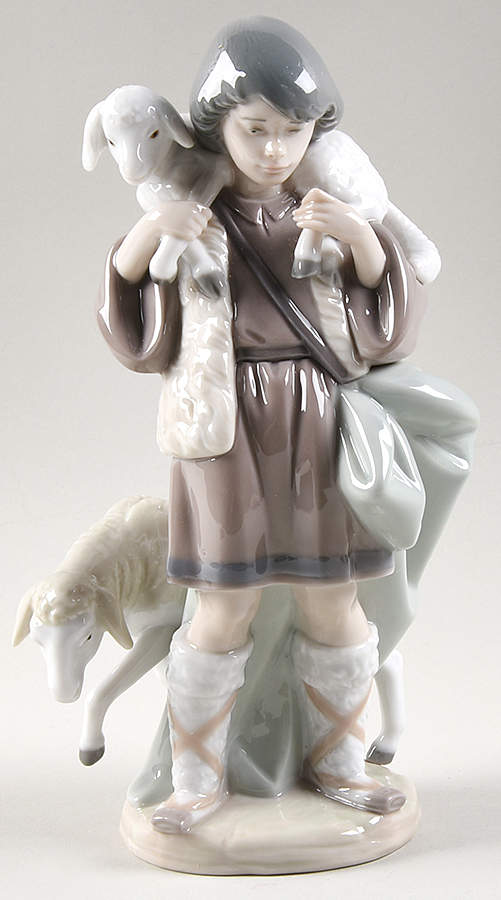 Bethlehem Nativity Shepherd Boy - Boxed by Lladro-1