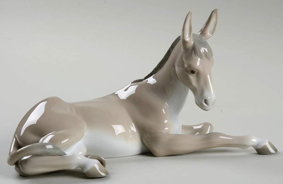 Bethlehem Nativity Donkey - Boxed by Lladro-1