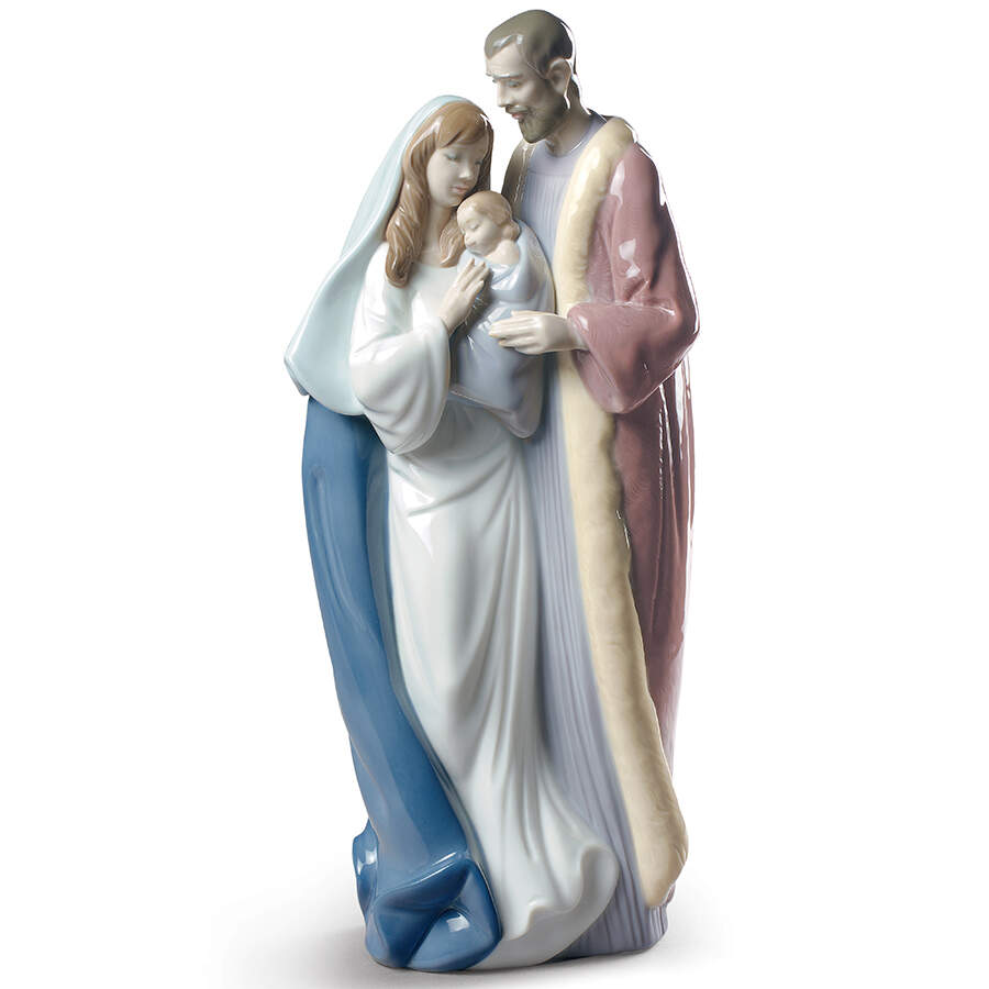 Religious and Nativity Blessed Family - Boxed by Lladro-1