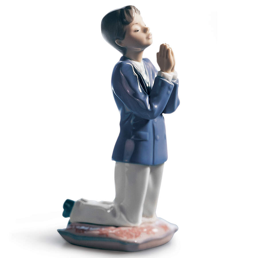Religious and Nativity Communion Prayer-Boy - No Box by Lladro-1