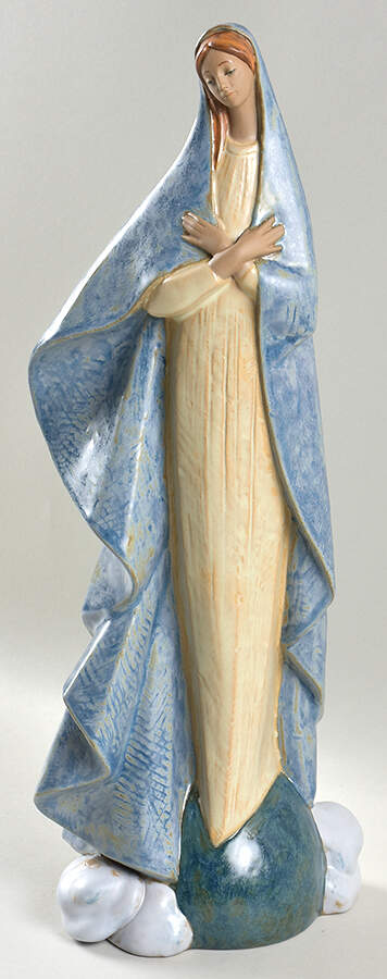 Religious and Nativity Holy Mother - No Box by Lladro-1