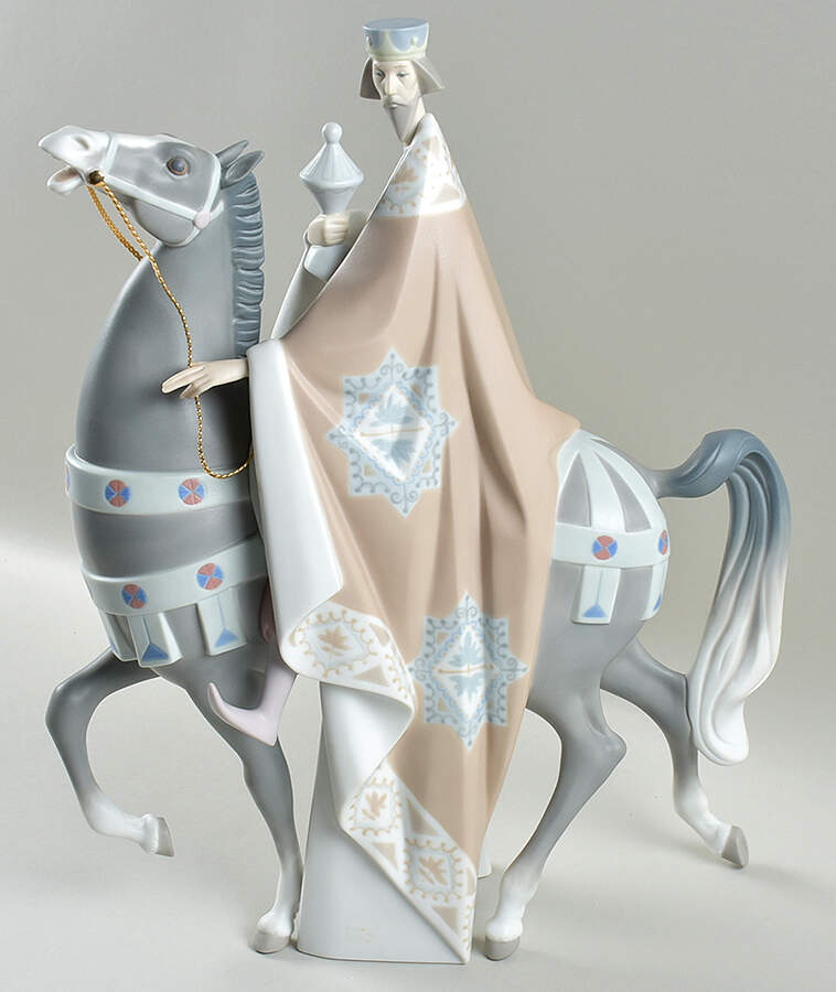 Religious and Nativity Melchior - No Box by Lladro-1