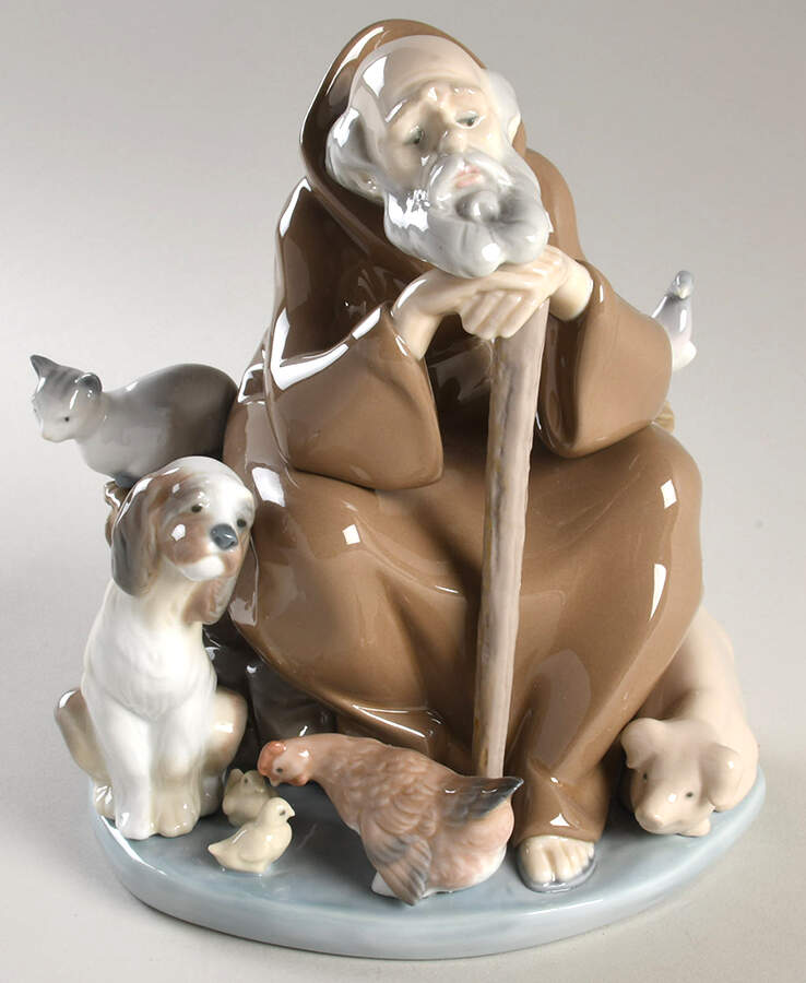 Religious and Nativity Barnyard Reflections - No Box by Lladro-1