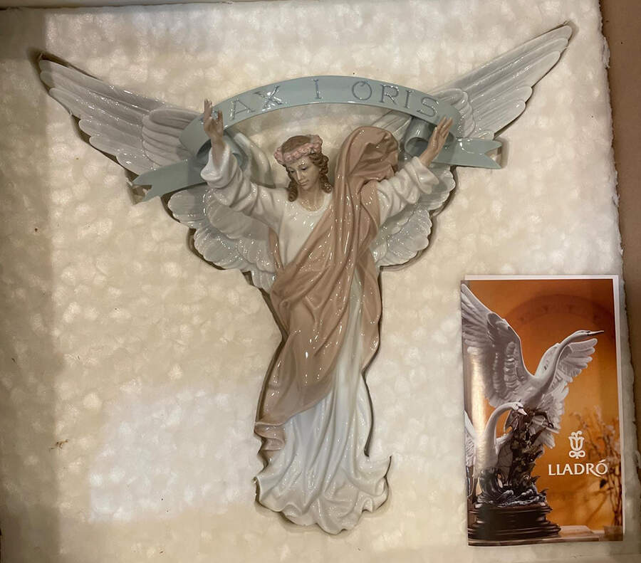 Religious and Nativity Gabriel The Archangel - Boxed by Lladro-1