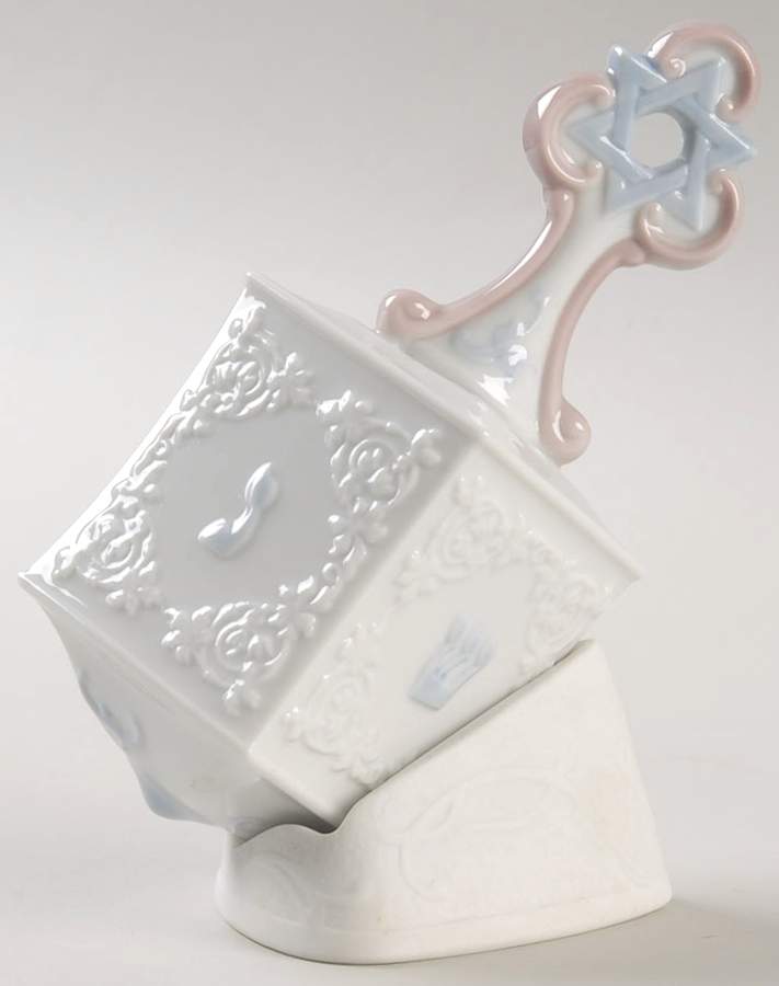 Judaic Collection Dreidel - No Box by Lladro-1