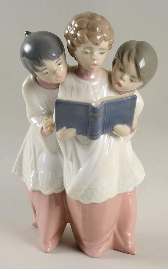 Religious and Nativity Boys Choir - Boxed by Lladro-1