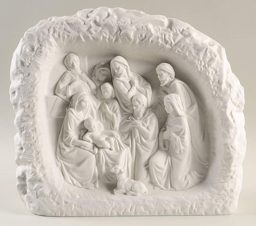 Religious and Nativity Nativity Haute Relief - Boxed by Lladro-1