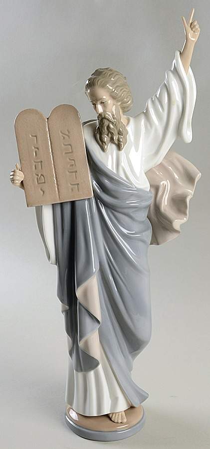 Religious and Nativity Moses - Boxed by Lladro-1