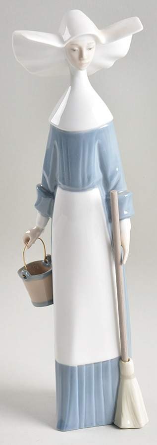 Nuns Morning Chores - Boxed by Lladro-1