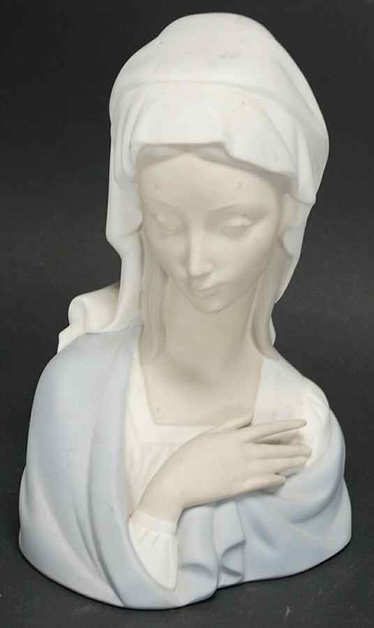 Religious and Nativity Madonna Head - No Box by Lladro-1