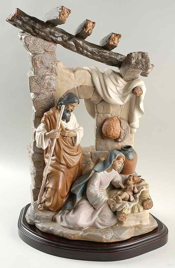 Religious and Nativity Humble Grace-Holy Family - No Box by Lladro-1