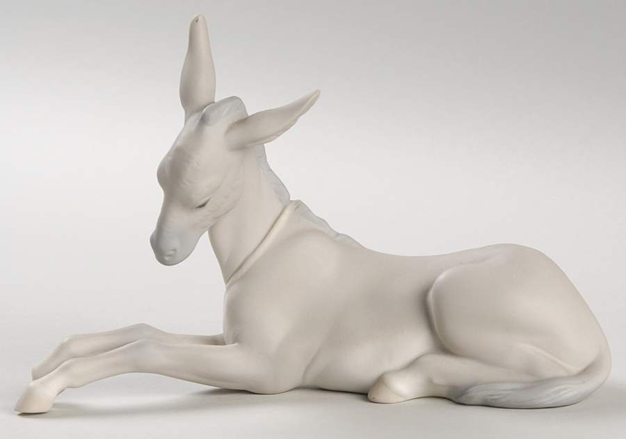 Children Nativity Donkey - No Box by Lladro-1