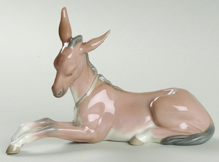 Children Nativity Donkey - No Box by Lladro-1