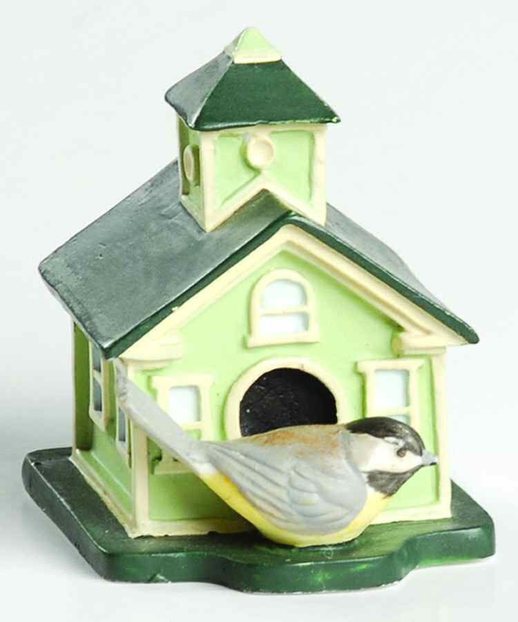 Garden Birdhouse Thimble Collection Black-Capped Chickadee On Birdhouse - Boxed by Lenox-1