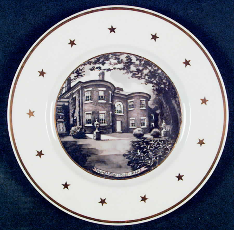 Colonial Dames of America Dumbarton House-Rear - No Box by Lenox-1
