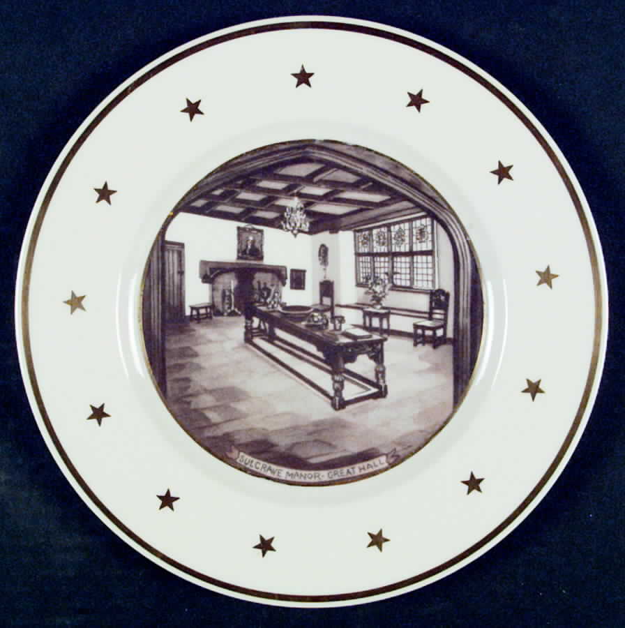 Colonial Dames of America Sulgrave Manor-Great Hall - No Box by Lenox-1